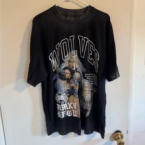 The Stage Is Ours "Premium Vintage" Oversized Tee in Black